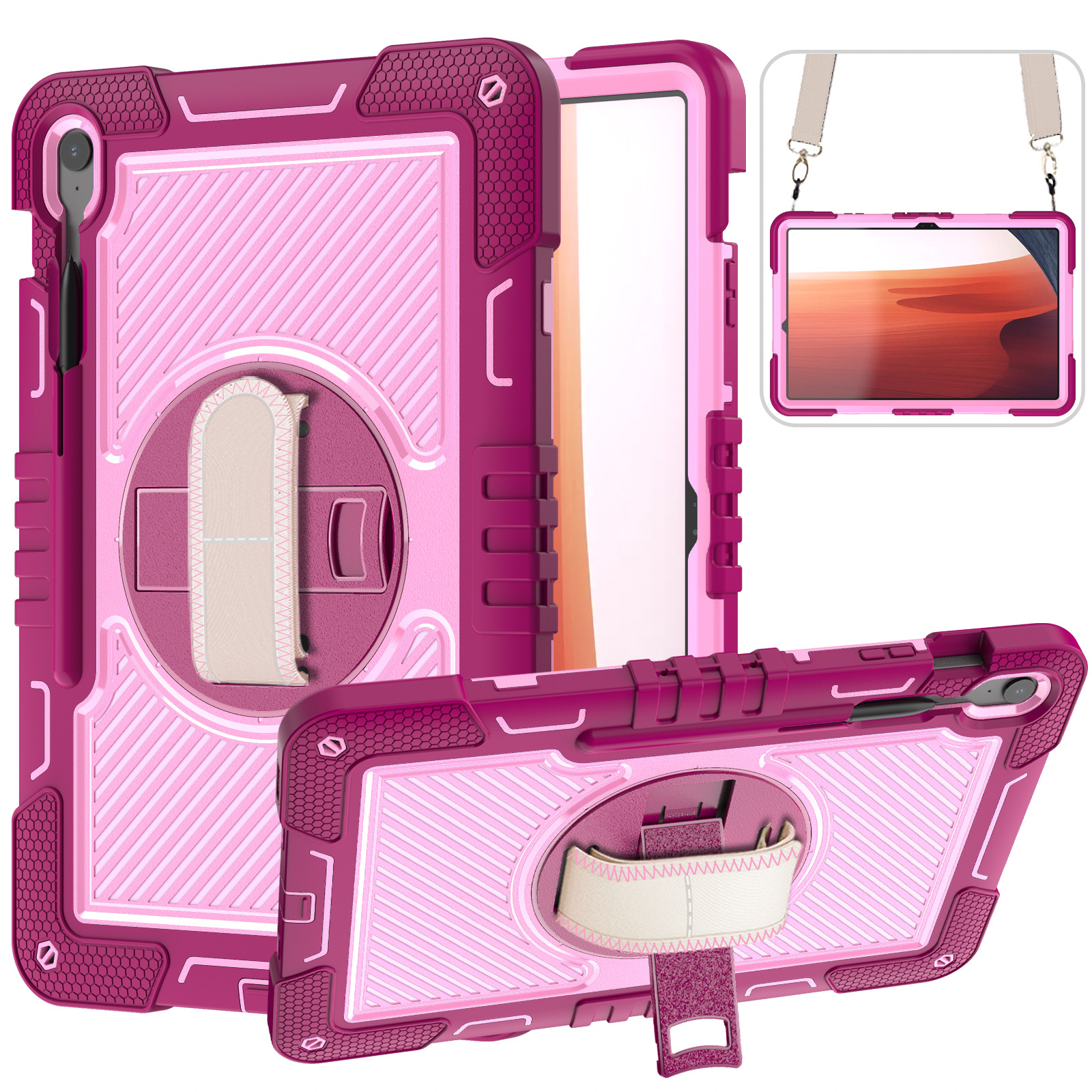 Tablet Case with Rotatable Sta