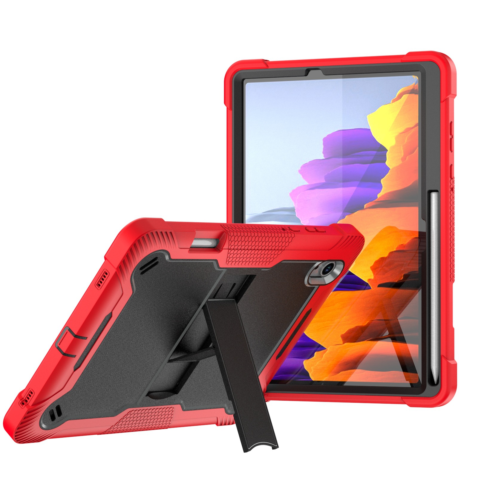 Silicone Tablet Case with Stan