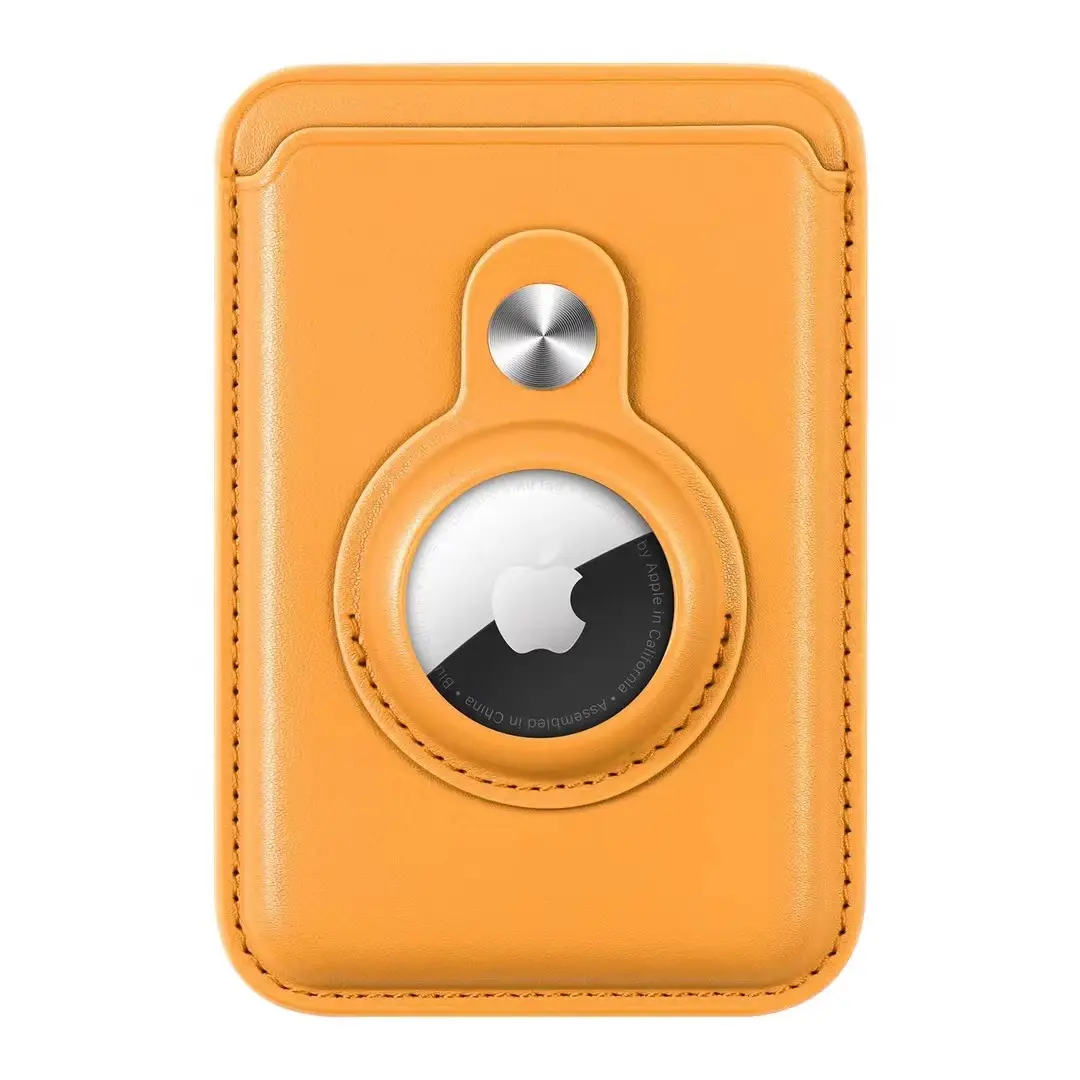 Yellow Magnetic MagSafe Wallet