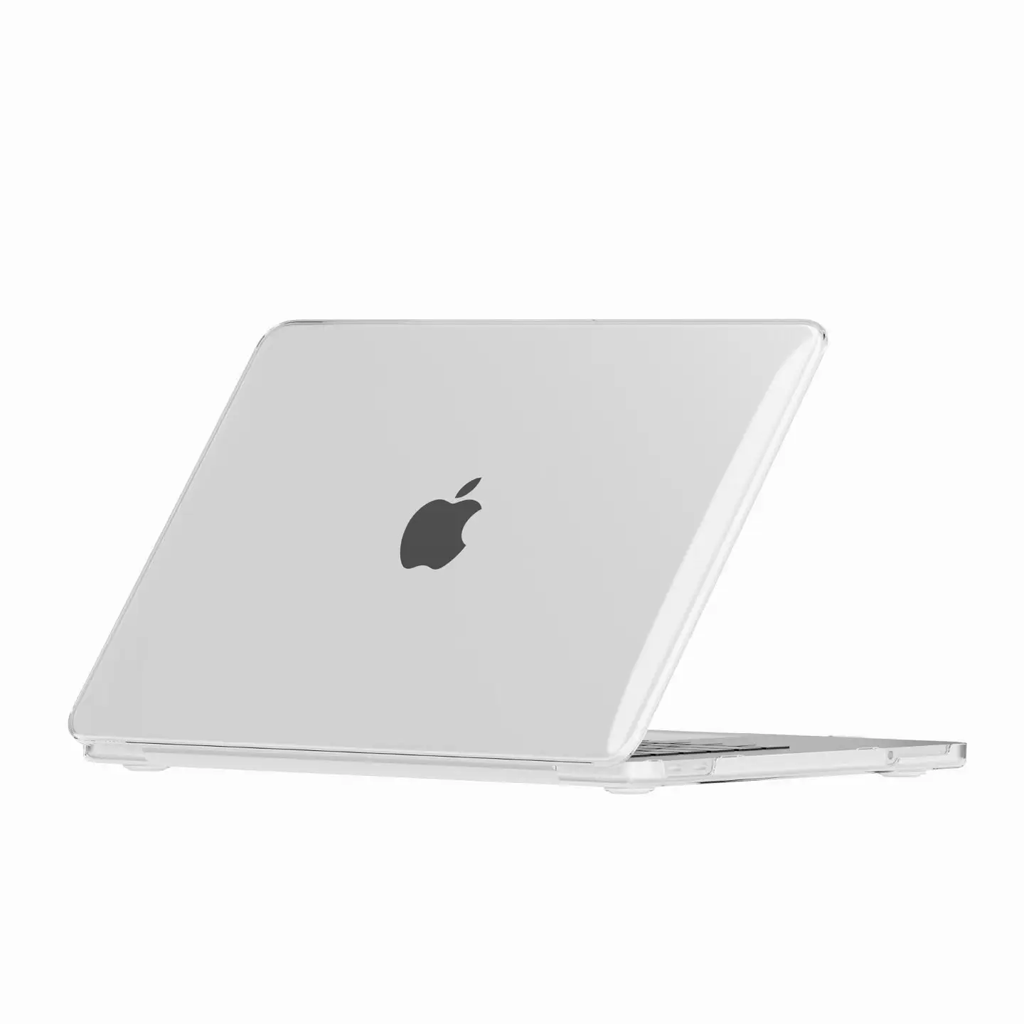Clear White MacBook Protective Case