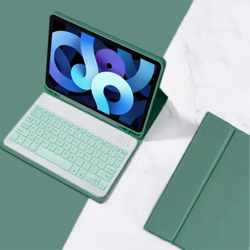 Dark Green iPad Bluetooth Keyboard Case