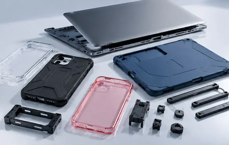 Injection Molded Protective Cases-1792234253861 Injection molded phone, laptop and tablet protective cases
